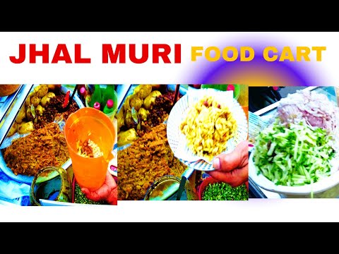 Instant Hot Egg Chana Jhal Muri Making | Bangladeshi Street Food