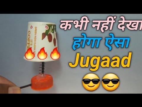 Spring और cup से यह क्या अनोखा product बना दिया 😃😃 || jugadu idea ||