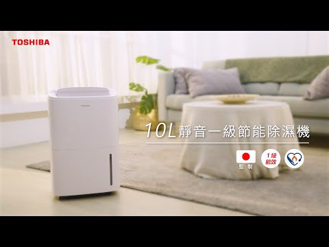 TOSHIBA_10L靜音一級節能除濕機