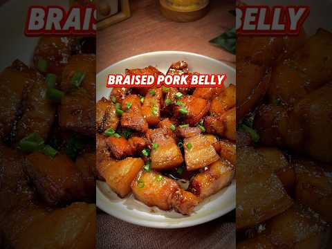 Braised Pork belly Recipe #easyrecipe #porkbelly #pork #simplerecipes #dinnerideas #chinesefood