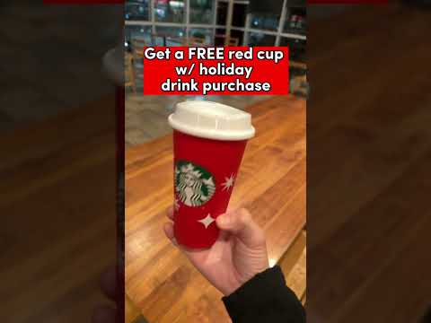 FREE RED CUP DAY AT STARBUCKS 11/17