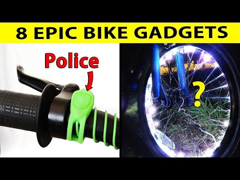 The LED Bike Wheels look BRILLIANT!