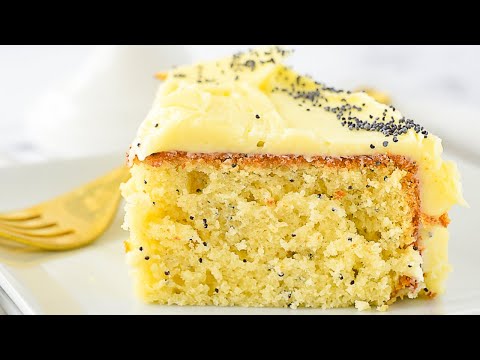 Luscious Lemon Poppy Seed Cake Recipe