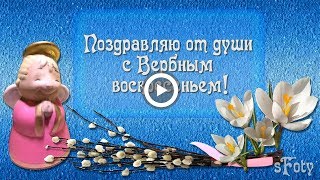 Поздравляю с Вербным воскресеньем!