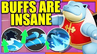 BUFFING BLASTOISE this much could be HUGE MISTAKE | Pokemon Unite