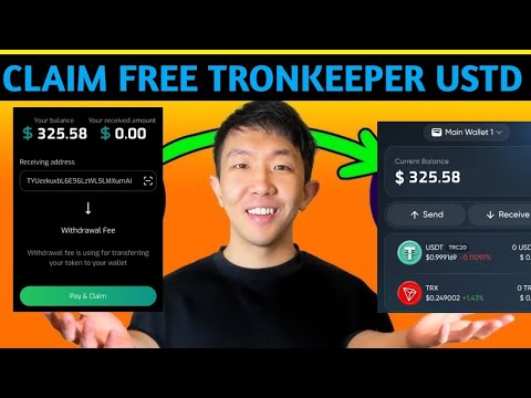 Claim Tronkeeper USDT Free 🤑|| Tronkeeper usdt withdraw start || Tronkeeper Usdt withdrawal process