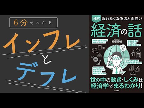 【インフレとデフレ】良いインフレと悪いインフレとは？？(6分でわかる経済学入門)