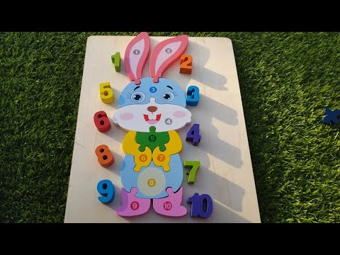 Numbers 1 to 12 l Numbers l Puzzle l Learn Shapes & Counting