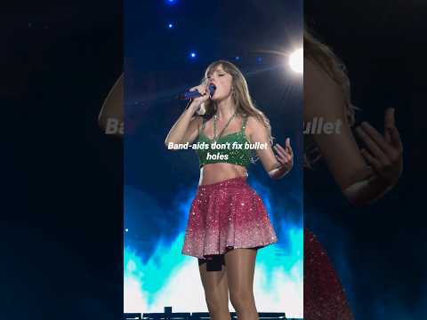 Taylor Swift Bad Blood live Eras Tour #taylorswift #shorts #ttpd #erastour #lyrics