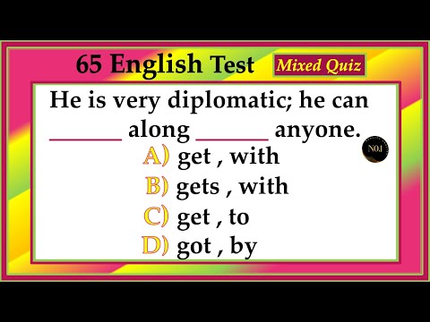 Can You Score 65 / 65 ? | Present Past Future | Grammar All Tenses Mixed Quiz | No.1 Quality English