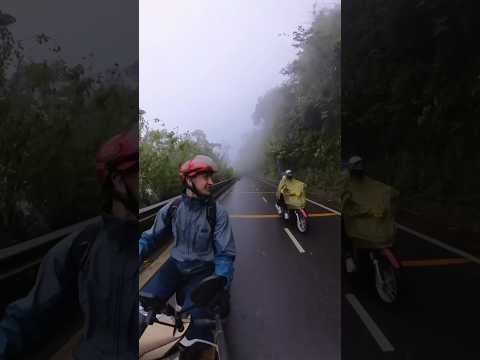 Foggy and Rainy Day at Ba Vì national park #hanoi ￼￼#vietnam #bavi #rainy #travel #motorcycle