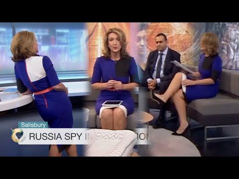 Victoria Derbyshire | Tight Blue Dress!