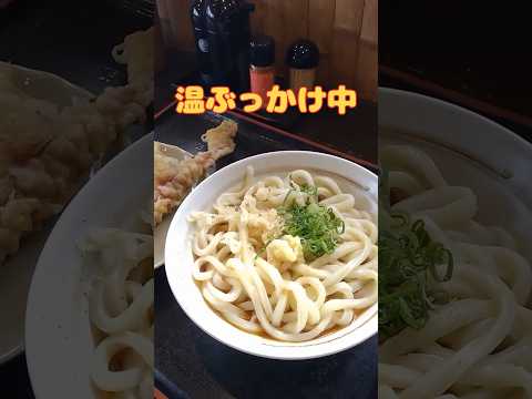 うつ海うどん 温ぶっかけ中 #さぬきうどん #ぶっかけうどん #グルメ #ランチ