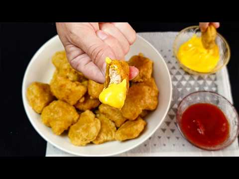 THE CRISPIEST CHICKEN NUGGETS RECIPE! Kids & Adults LOVE These!