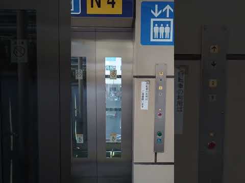 【古いエレベーター】JR立川駅北口の東芝製エレベーターに乗ってみた【TOSHIBA　ELEVATOR】