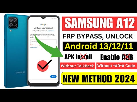 SAMSUNG FRP BYPASS ANDROID 13/12/11 FREE METHOD 2024 | ENABLE ADB FAILE FIX | TALKBACK NOT WORK FIX