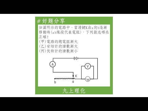 【九上好題】可變電阻