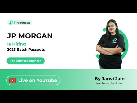 JP Morgan is Hiring For 2023 Batch Passouts #hiring