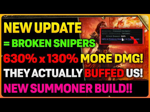 NEW SKELETON SNIPERS Summoner Is AMAZING!!! | HUGE BUFF From Latest Update!