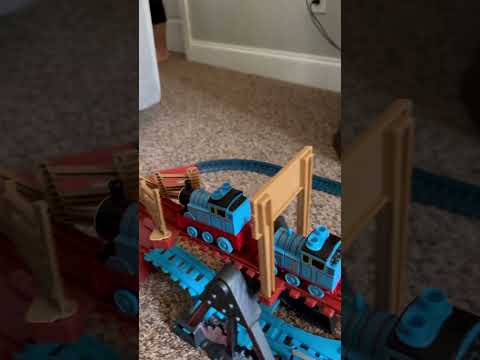 Mega Bloks Thomas on Trackmaster Track Train #thomasandfriends