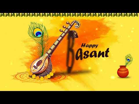 बसंत पंचमी, Basant Panchami, Vasant Panchami, Basant Panchami Free Animation