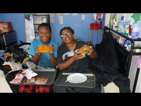 Mother and Son Try Caribbean Corner Store Lunch - So Delicious!