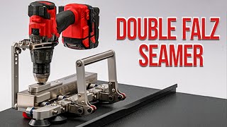 Double Falz Seamer - Cordless Mech. Lock Power Seamer