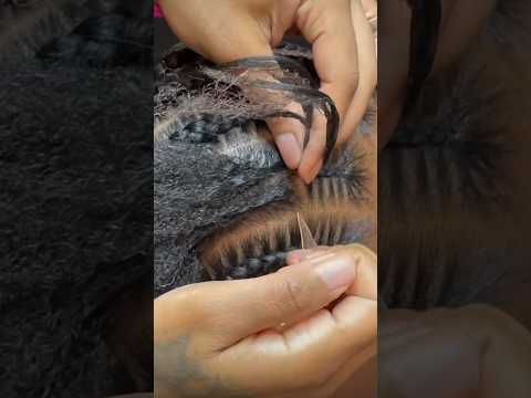 STITCH BRAIDS FOR BEGINNERS #shortvideo #shorts #viral #reels #viralvideo #explorepage #braids #hair