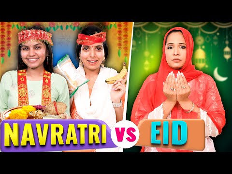 NAVRATRI vs EID - Every Indian Desi Family | Festival Special | Anaysa