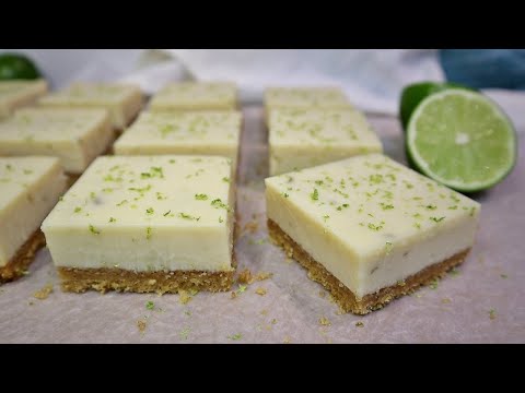 Easy Key Lime Pie Bars | Only 5 INGREDIENTS!