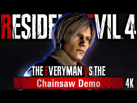 The Resident Evil 4 Remake Chainsaw Demo - Does The Everyman Like It? [4K Gameplay]