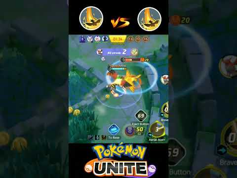 Brave Bird ❌ Fearless Bird 🦜|| Pokemon unite