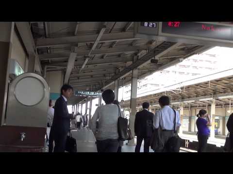 江戸川区西葛西駅の混雑状況を動画で紹介【明るく広い】