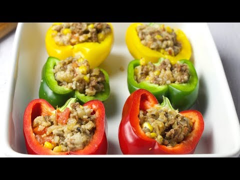 Beef Stuffed Peppers