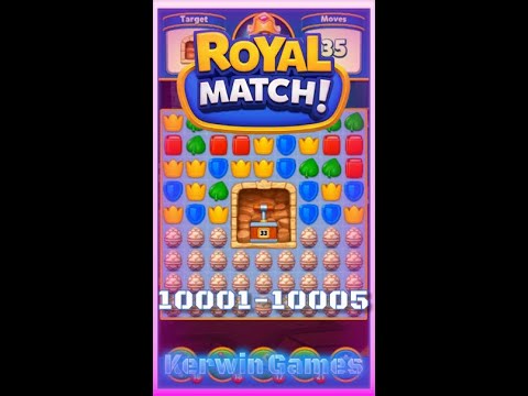 Royal Match Level 10001 10002 10003 10004 10005 - No Boosters Gameplay