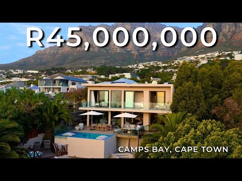 Touring a R45,000,000 Coastal Masterpiece in Camps Bay with Luxury Oceanfront Living!