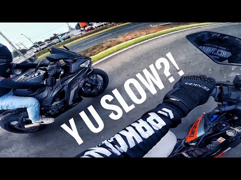 LUMALAMON NG BIGBIKE - RAIDER 150 vs ZX6R