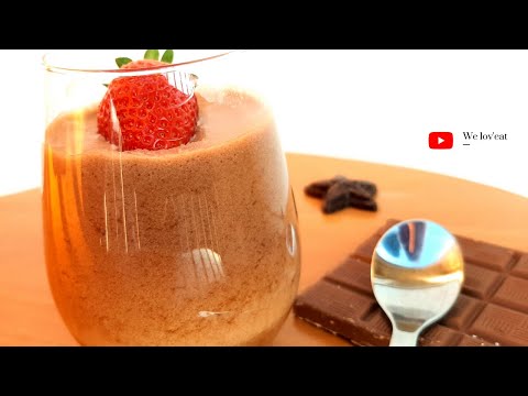 MOUSSE AU CHOCOLAT🍫 | CHOCOLATE MOUSSE🍓