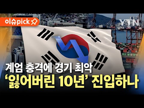 [이슈픽] 계엄충격에 경제 상황 최악…한국도 '잃어버린 10년' 진입하나 / YTN