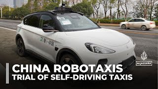 China robotaxis: Driverless vehicles spark jobs debate