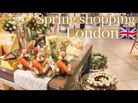 Spring shopping in London🐣2024│Harrods Fortnum & Mason John Lewis│Find your Easter goods