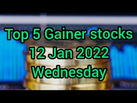 Top Gainer & Loser stocks 12 Jan 2022 || Market Bhaskar || #nifty #stockmarket #topstocks