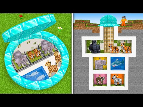 How To Build A Secret Zoo in Minecraft