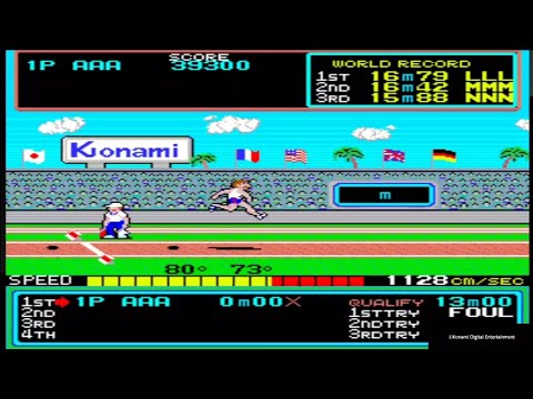 鬼門の三段跳び！！Hyper Sports Olympic Games オリンピック競技