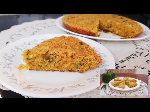 Spicy Rava Cake | Chicken Rava Cake | Healthy Cake without Oven | Easy Breakfast/Dinner/Snack |