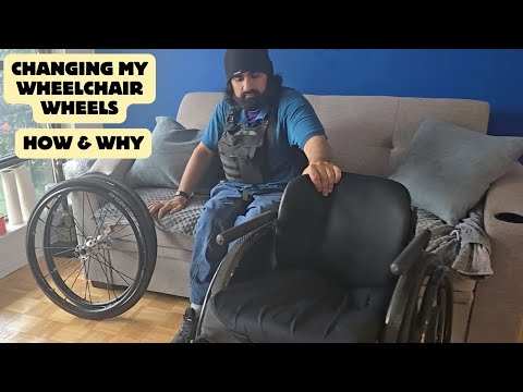 Changing My Wheelchair Wheels: How I Do it & Why | A Paraplegic's Perspective | Spinal Cord Injury