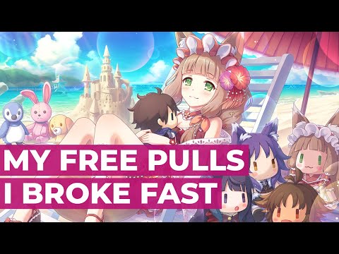 How My Free 160 Pulls Went... A Collection Of Depression & Joy | Princess Connect! Re:Dive