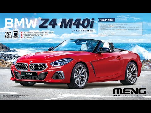 Whats In The Box | BMW Z4 M40i , Meng Models | Unboxing