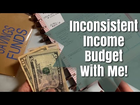 BUDGET WITH ME & STUFFING CASH ENVELOPES | INCONSISTENT INCOME ZERO BASED SETUP W/ SIDE INCOME