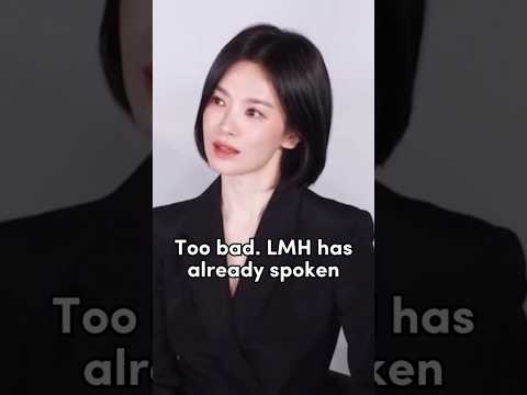 LMH HAS ALREADY SPOKEN #songhyegyo #songhyekyo #leeminho